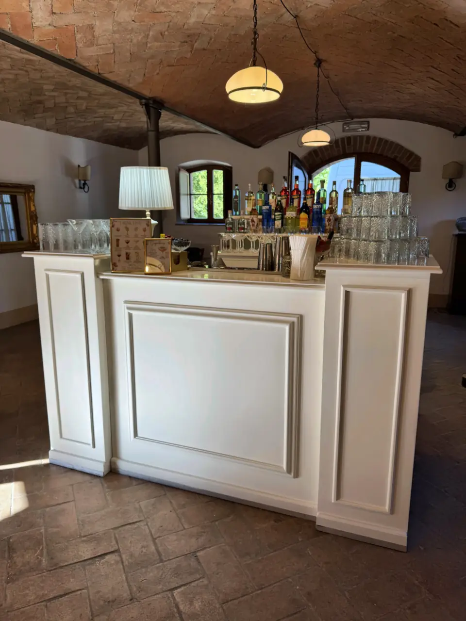 Just Drink wedding bar at Podere Lamone, Monticchiello, Pienza (SI), Tuscany