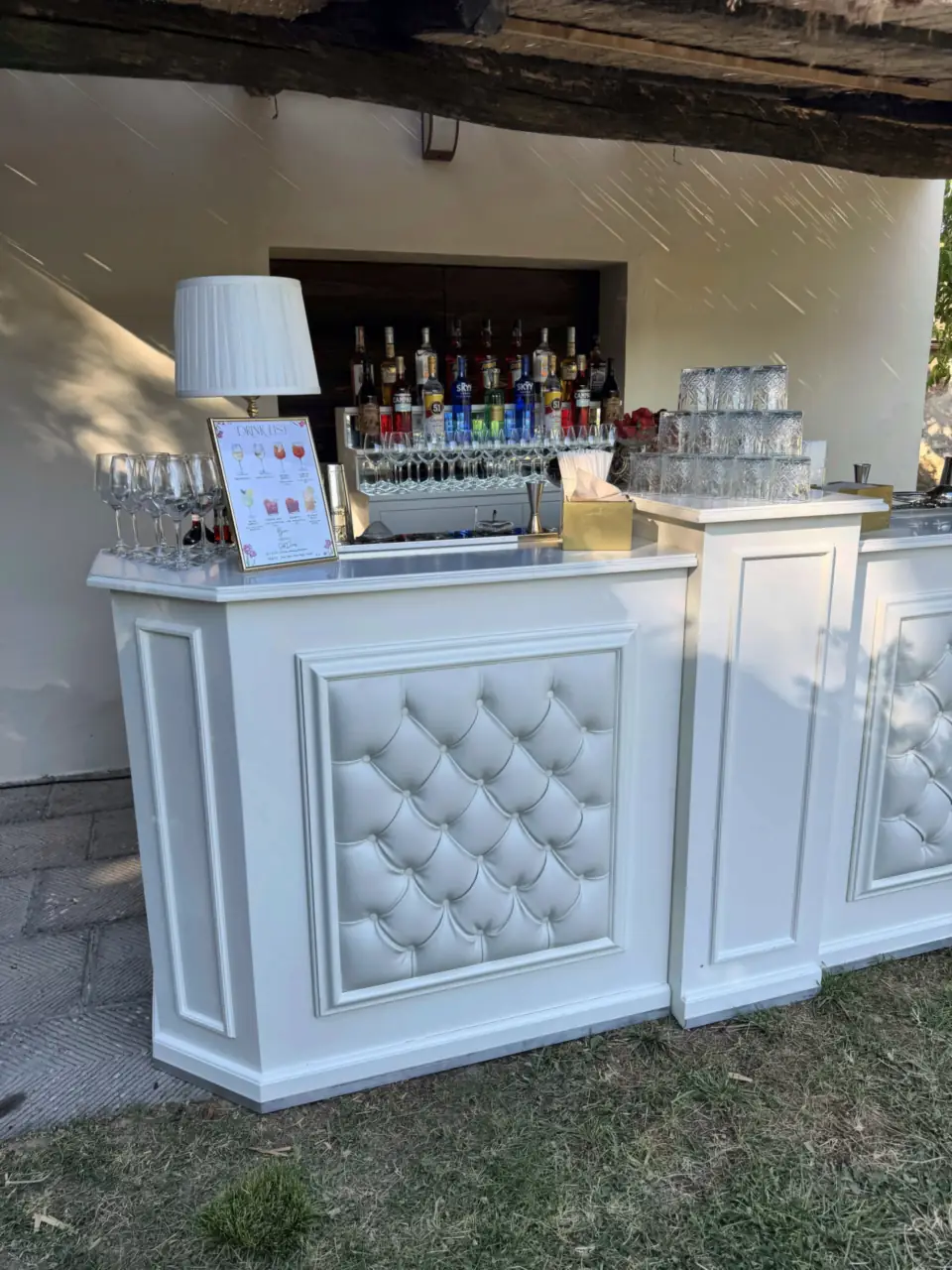 Just Drink wedding bar at Tenuta La Fratta, Sinalunga (SI), Tuscany (4)