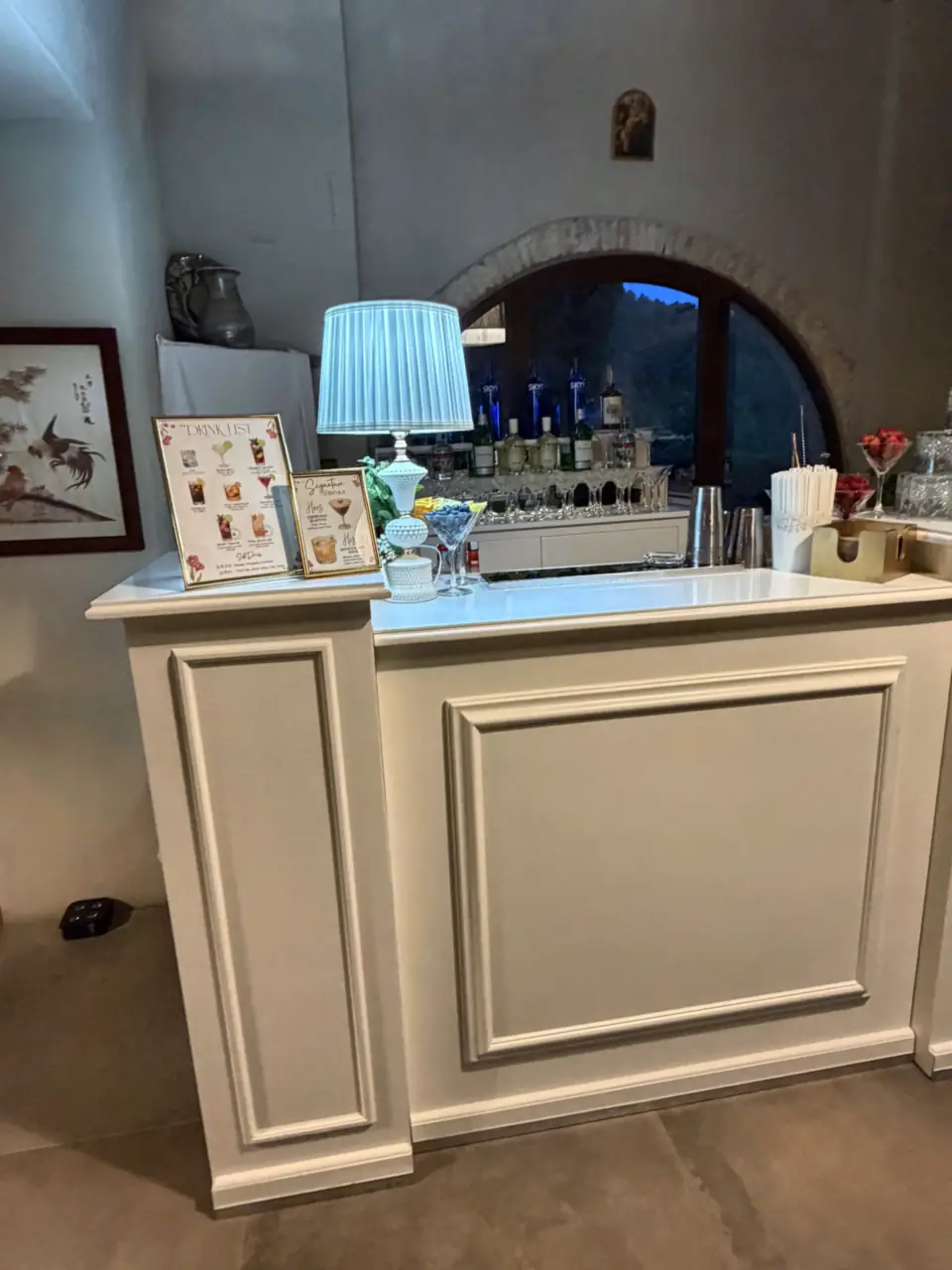 Just Drink wedding bar at Tenuta Riseccoli, Greve in Chianti (FI), Tuscany