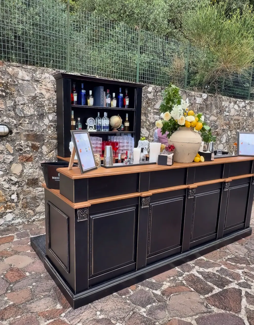 Just Drink wedding bar at Villa Catignano, Castelnuovo Berardenga (SI), Tuscany (8)